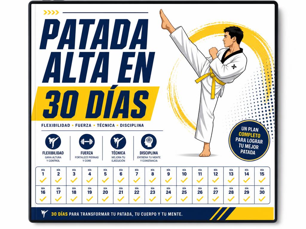 Portada del bono 1: Patada Alta en 30 Días