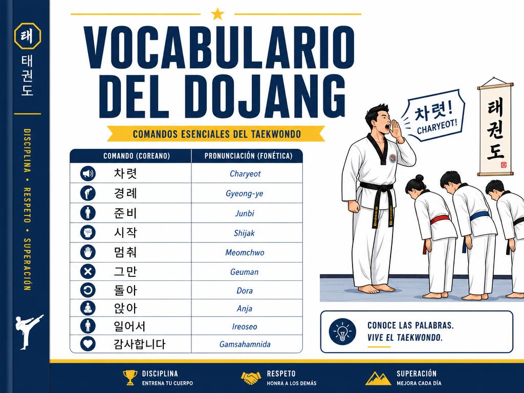 Portada del bono 2: Vocabulario del Dojang